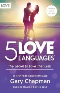 The 5 Love Languages by Gary Chapman, a bestselling Christian relationship book that teaches the five love languages to improve communication, strengthen marriages, and build deeper relationships.