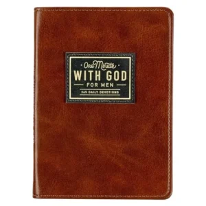 One Minute with God for Men devotional, offering daily Christian encouragement, Bible-based wisdom, and spiritual guidance for men seeking a deeper walk with Go
