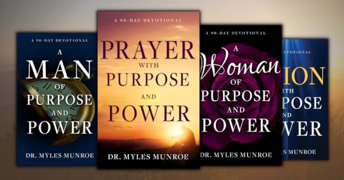 Find your purpose with Myles Munroe Books