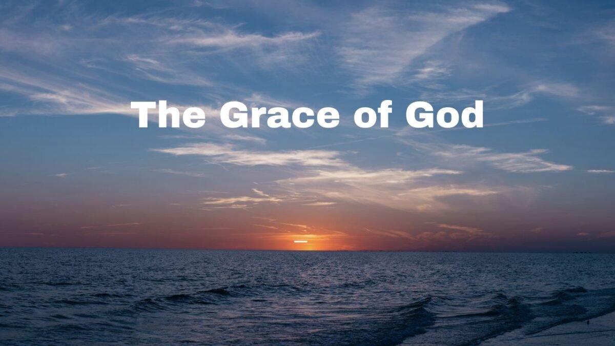 The Grace of God has no limit and is for all