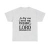My Household Will Serve the Lord/Christian graphic Tees - Image 2