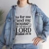 My Household Will Serve the Lord/Christian graphic Tees - Image 7