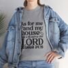 12070.jpg My Household Will Serve the Lord/Christian graphic Tees