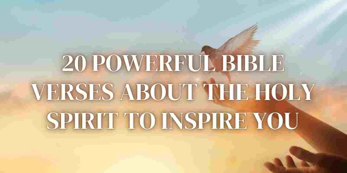 Image for Holy Spirit Bible Verses to inspire you