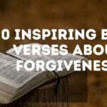 An open Bible resting on a wooden table under soft morning light, symbolizing peace, forgiveness, and new beginnings in Christ. Bible verses about forgiveness
