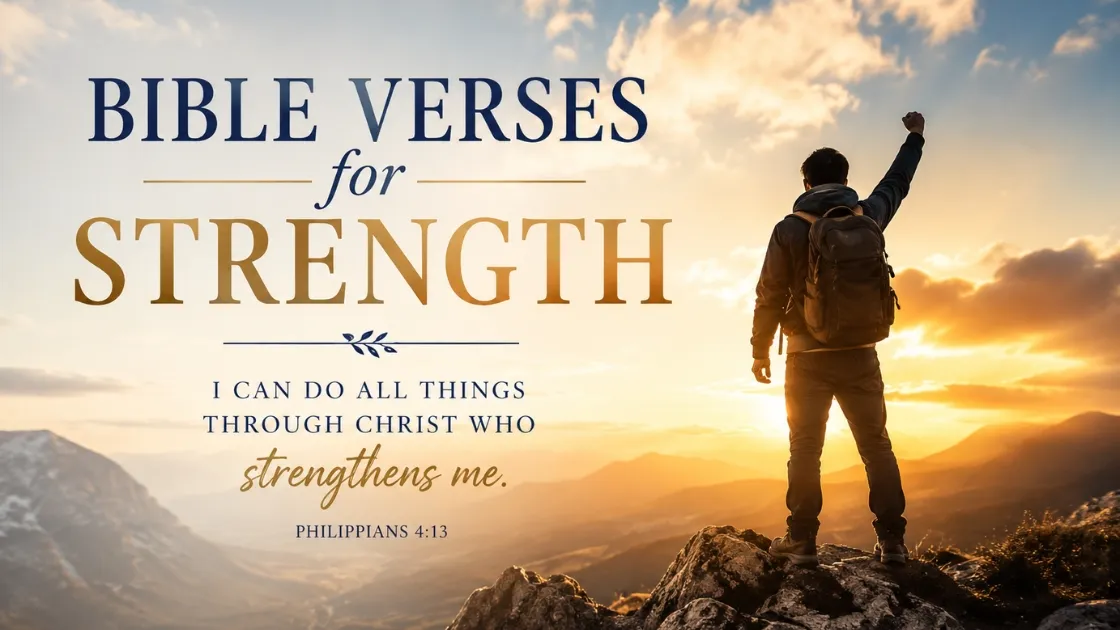 Image for bible verses for Strength. Bible verses about Strength
