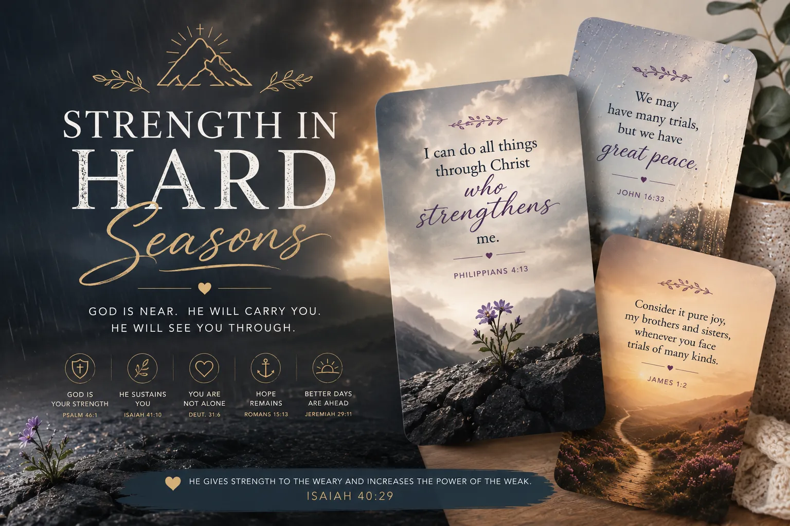 Strength in Hard Seasons