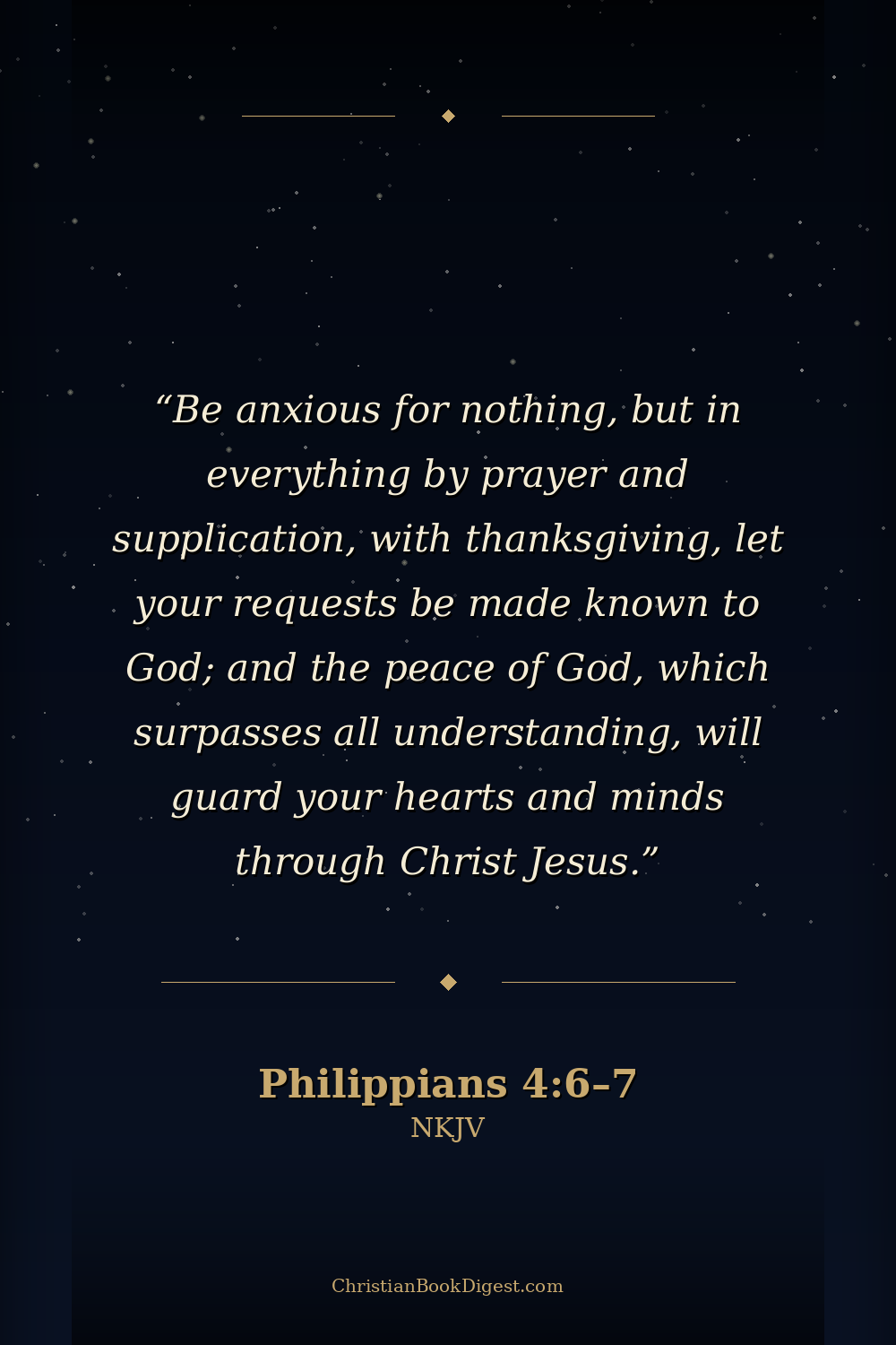Philippians 4:6-7 — Bible Verse Image
