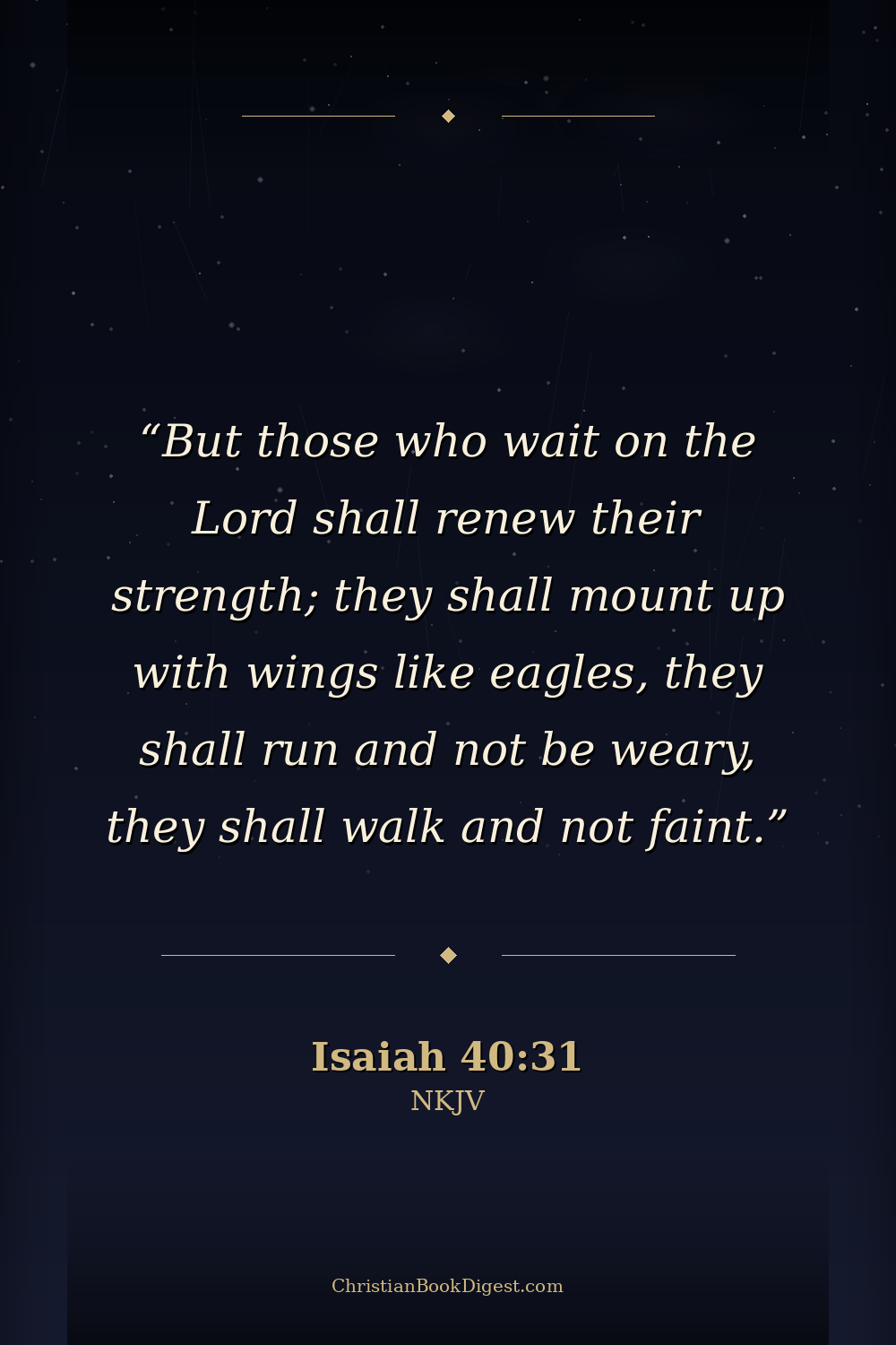 Isaiah 40:31 — Bible Verse Image