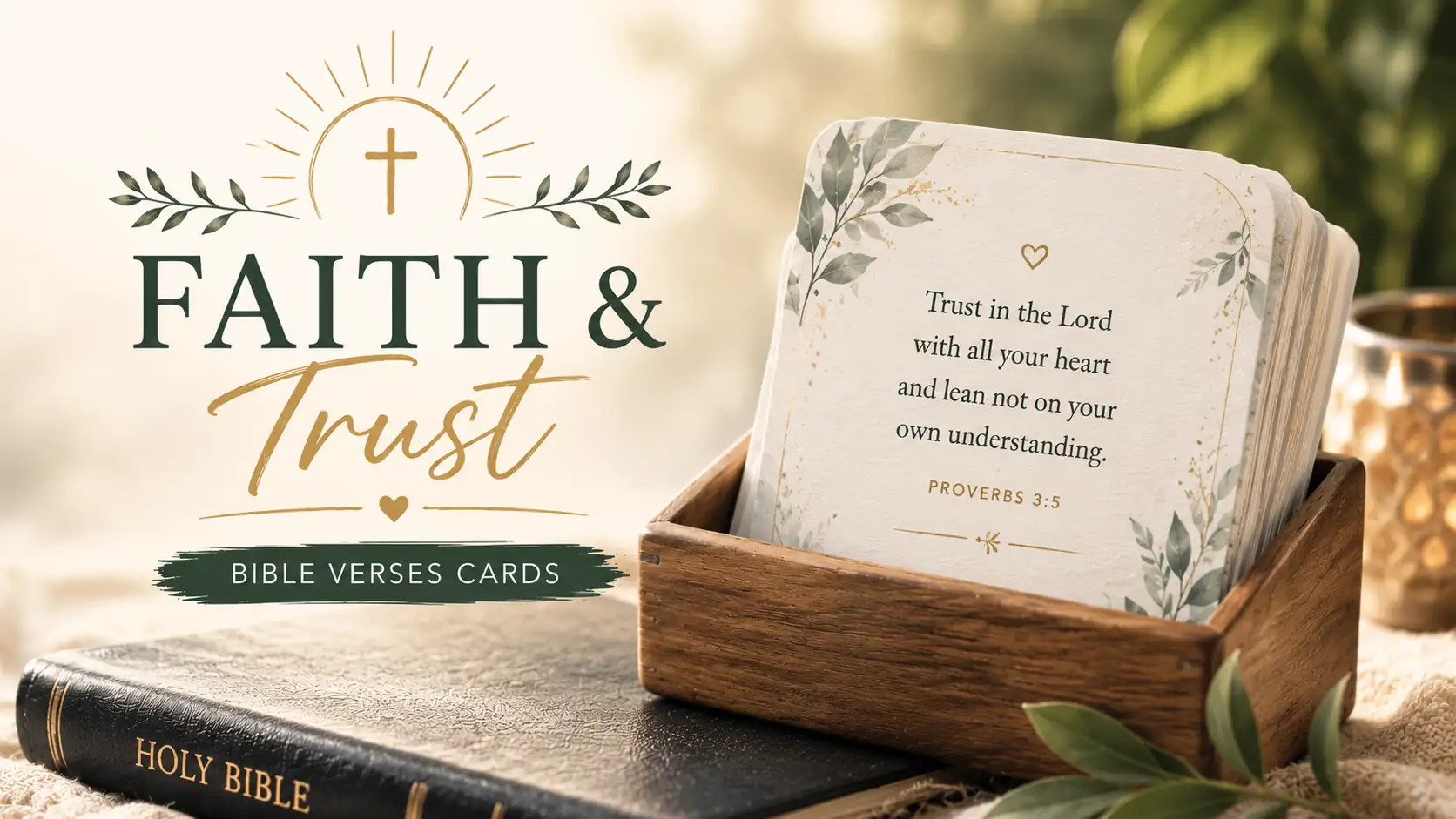 Faith & Trust – Bible Verse Image Pack
