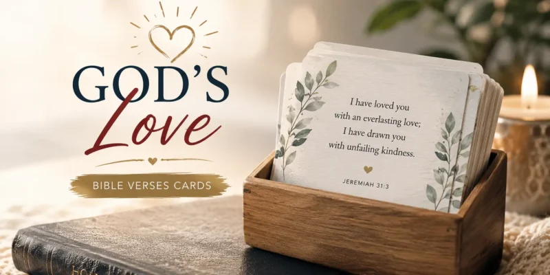 bible verse cards about God's love