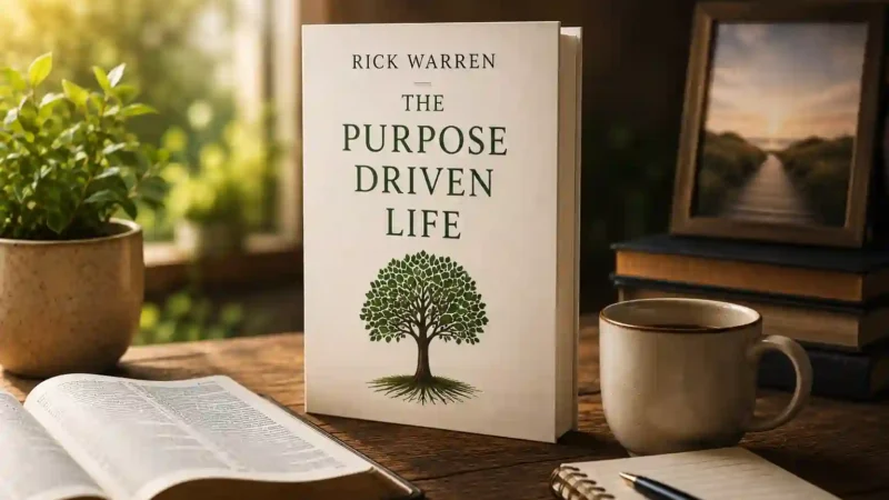 The Purpose Driven Life by Rick Warren book cover